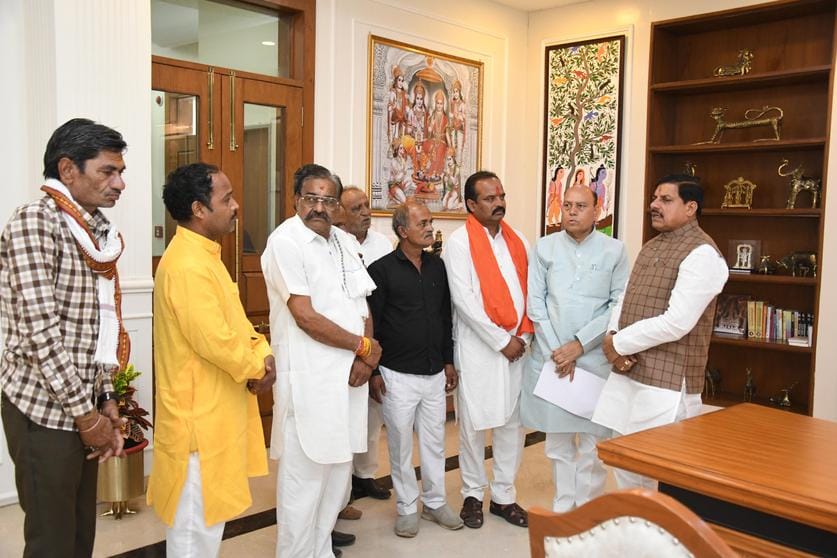 Sagar News: MLA Lariya met the Chief Minister regarding reinvestigation in Sanodha riot case