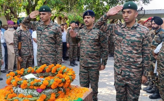 Army soldier who came home on leave dies due to heart failure