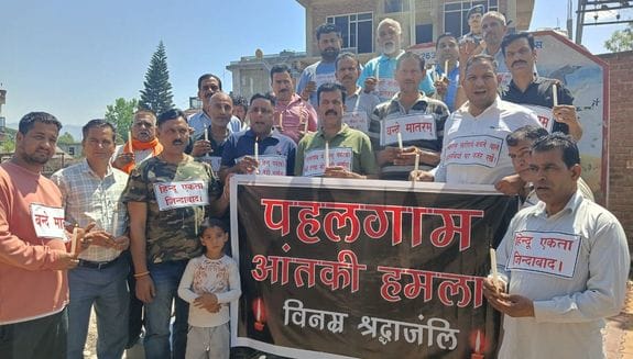 Tribute paid to tourists killed in Pahalgam