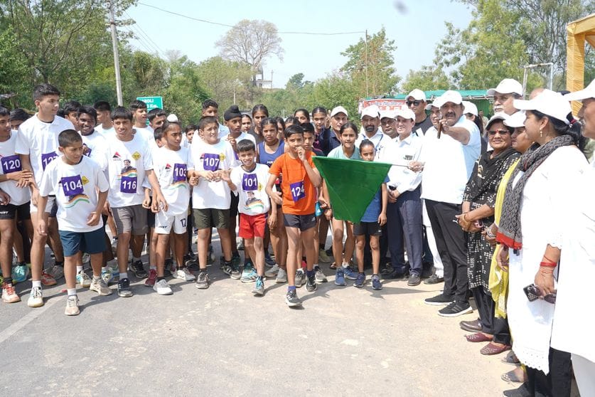 Haroli ran for road safety and freedom from addiction