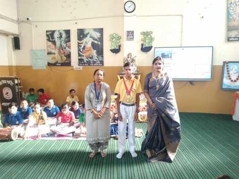 Deepanshu won gold in sprint and relay race