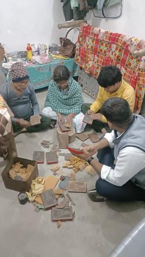 The main temples will be carved on wood using Tarakshi art