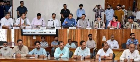 Dr. Jitender Singh Reached Udhampur