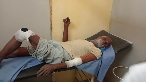 Elderly man robbed in broad daylight, pushed down when he protested