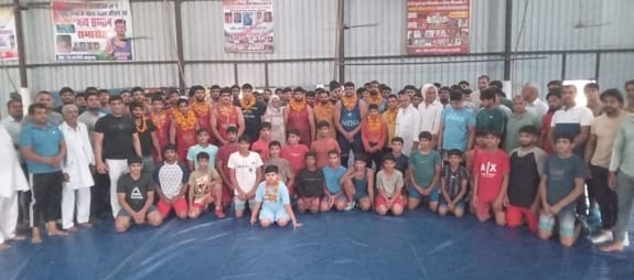 Our wrestlers dominated in national wrestling, won 13 medals with 5 gold.