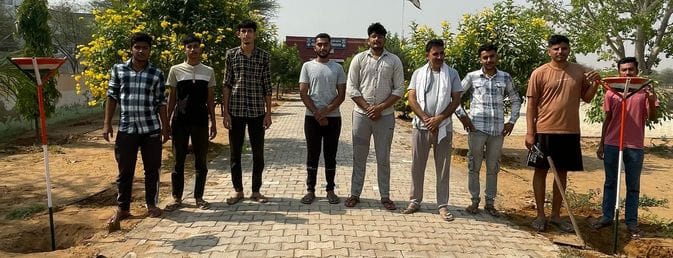 Shramdaan done on the birth anniversary of Lord Parshuram
