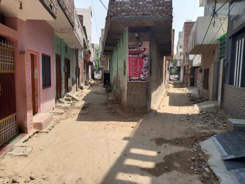 The street was dug up three months ago, residents of the locality are facing problems due to lack of construction