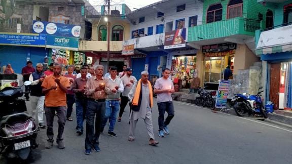 Candle March for Pahlgam