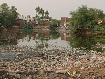 The ancient Johri has become a victim of neglect and filth