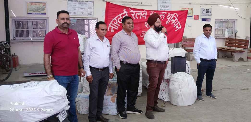 jammu, railway, protest