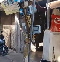Electricity Pole in Poor Condition