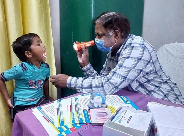 Children's gums are getting weak at an early age