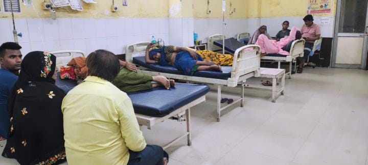 Emergency is sick, arrangements need treatment before patients