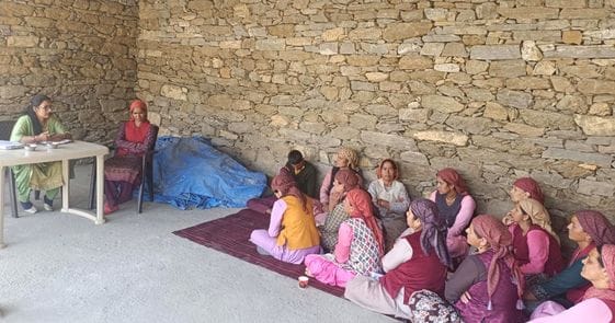 Bank's schemes explained to villagers in Raichhi