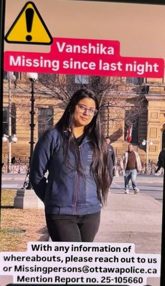 The body of Vanshika, who had gone to Canada for studies, was found near the sea, family members suspected murder