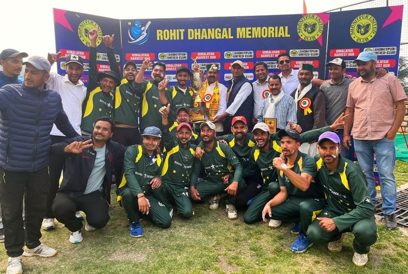 Rising star Nichar became the winner of Rohit Dhangal cricket competition