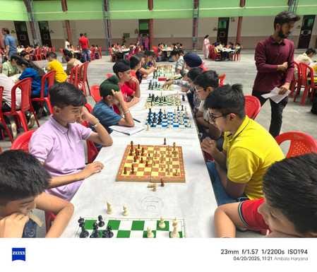 Aarit, Aahan and Jaiveer win in chess
