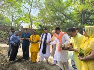 Vrinda Vatika will be decorated with 5552 Tulsi plants