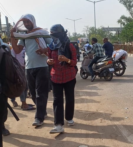 Temperatures dropped by five degrees in two days, relief from the heat