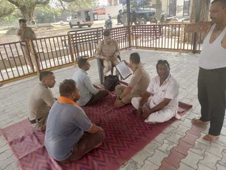 Thieves took away the donation box from Bhanjal Shiva temple