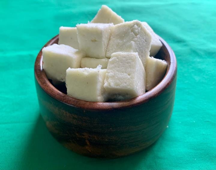 Ice cream and cheese made from goat milk will be very tasty