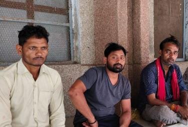 Tractor overturned, farmer died due to being crushed, son injured