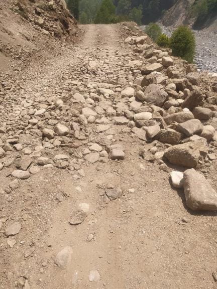 Road Construction Incomplete