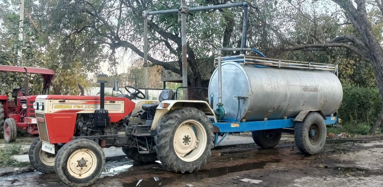 Despite storage in water tank most of the city is thirsty in summer