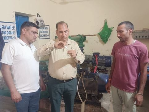 Illegal connections found in Gangoli connected to the main pipeline