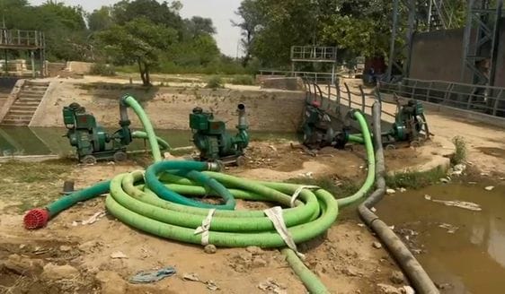 The canals' water dries up, throats will dry up