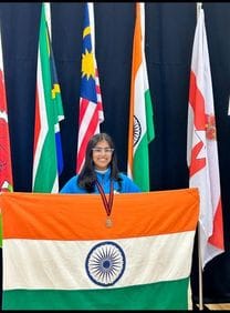 Student Kanupriya selected for Senior Asian Fencing Championship