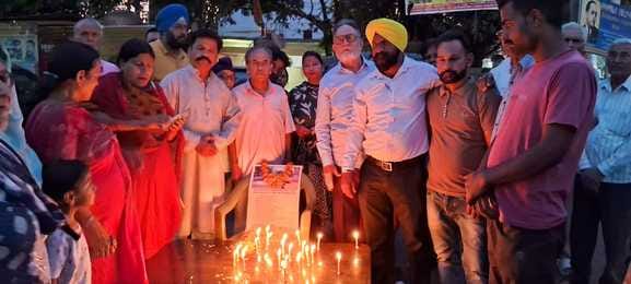 jammu, political, candle march