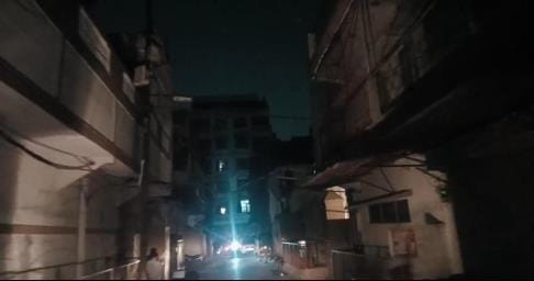 There was a ruckus when electricity was switched off in protest against the Waqf Act