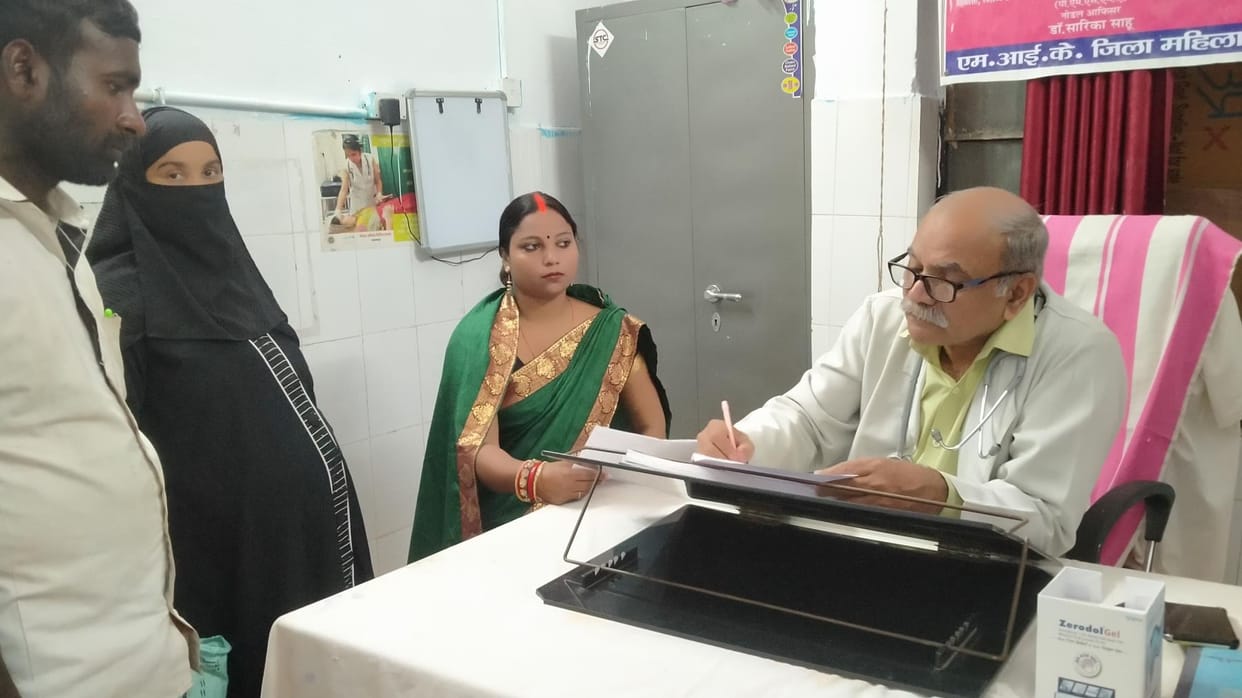 998 pregnant women were screened, 104 were at high risk
