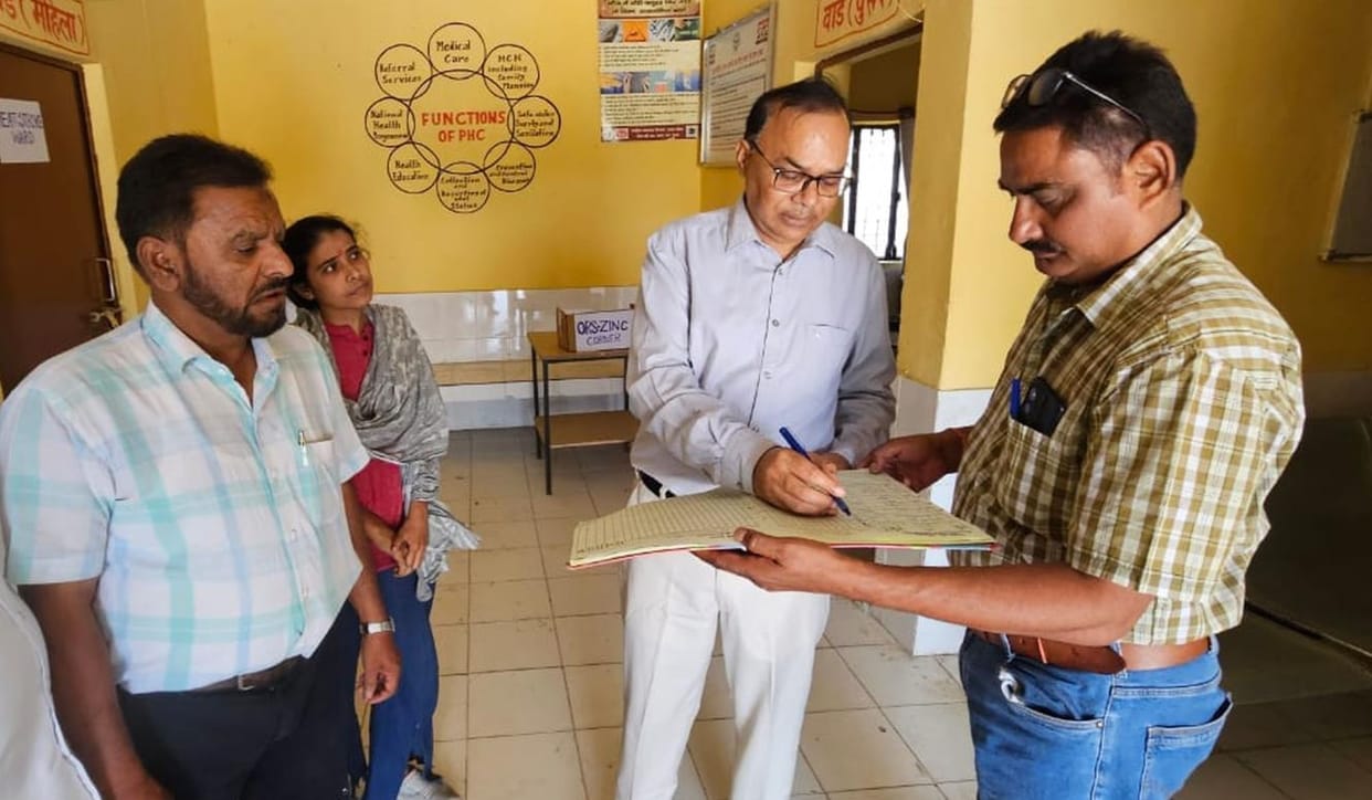 Two doctors and 11 employees found absent, salary stopped