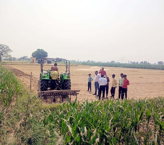150 meter long Chak Marg was freed from encroachment in Barnaumi