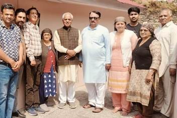 Former MP from Shimla district Virendra Kashyap, Chaupal BJP, Shimla