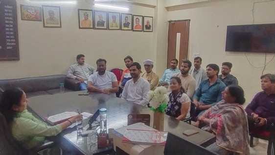 BJP district president sought suggestions to strengthen the organization