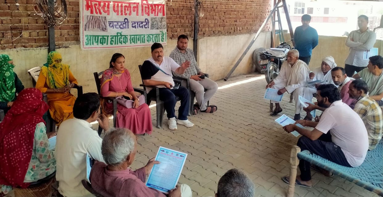 Officials motivated the villagers to do fishing