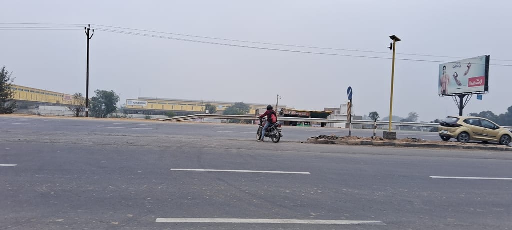 six foot overbridge will be built on National Highway 34