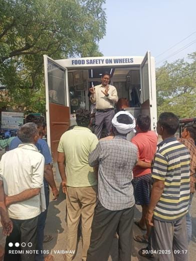 Samples of chutney and turmeric failed, students were made aware