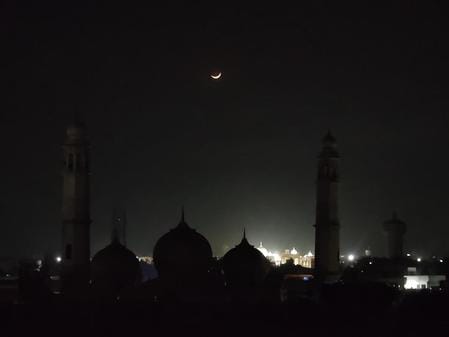 There was a 15 minute blackout in Darul Uloom and Muslim areas