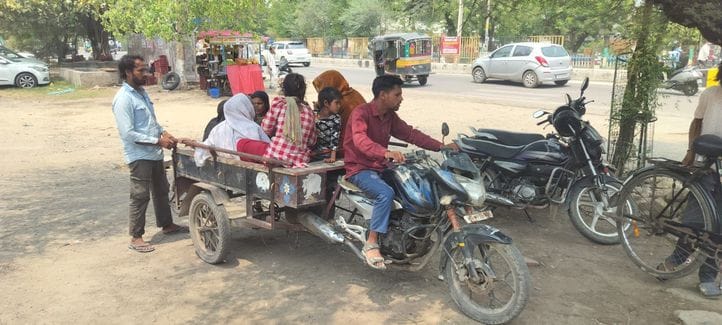 Now strict action will be taken against bike rickshaw Jugaad