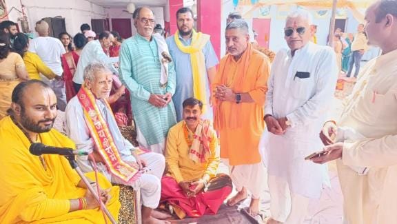 At the end of Baishakh festival, 11 boys were given Yagyopaveet Sanskar