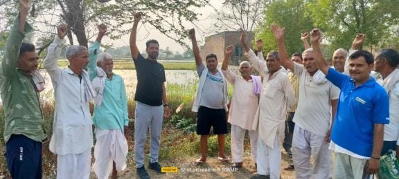 Minor overflow, jowar and moong crops submerged
