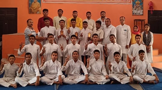 Himanshu stood first in Uttar Madhyama II and Vansh stood first in Purva Madhyama II