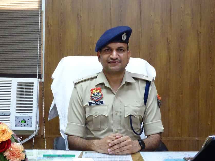 Prateek took over the charge of Additional Superintendent of Police