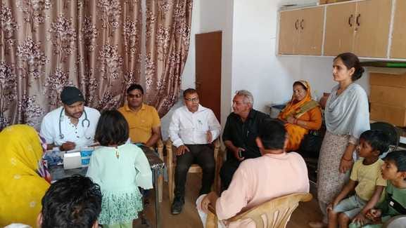 90 patients' health was examined by organizing a camp in Panchi