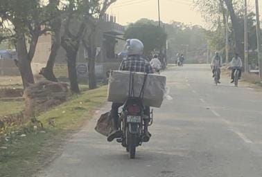 Smugglers are crossing the border by getting tempered glass from Delhi