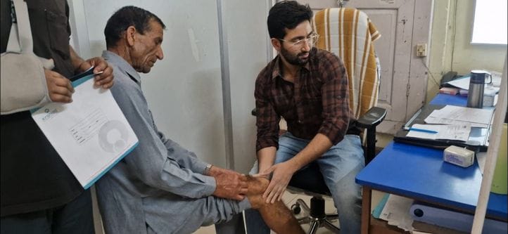 hip surgery for the first time in sundernagar hospital